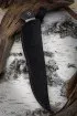 Нож Варан дамаск волнистый береста