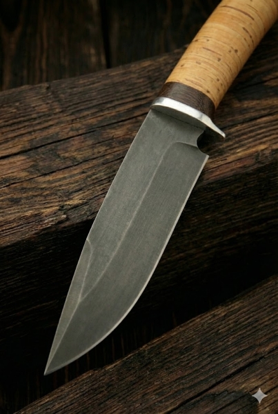 Нож Зубр Х12МФ береста