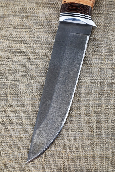 Нож Бизон Х12МФ береста