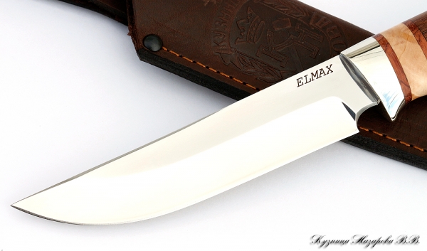 Нож Овод 2 ELMAX мельхиор наборная венге кап