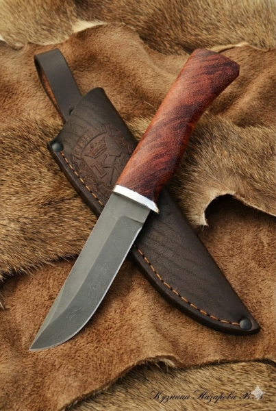 Нож Беркут Х12МФ бубинга