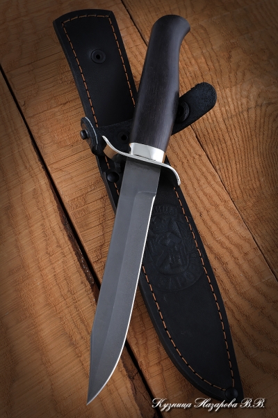 Нож разведчика НР-40 Х12МФ черный граб