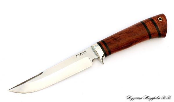 Нож Ирбис ELMAX мельхиор наборная бубинга