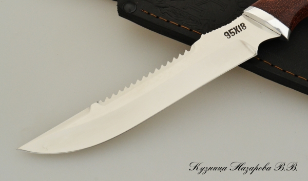 Нож Рыбак 2 95х18 бубинга