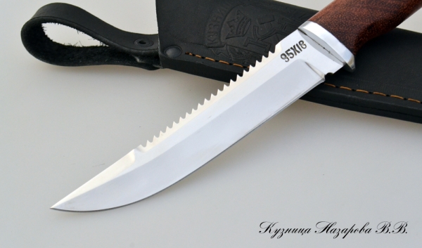 Нож Рыбак 95х18 бубинга