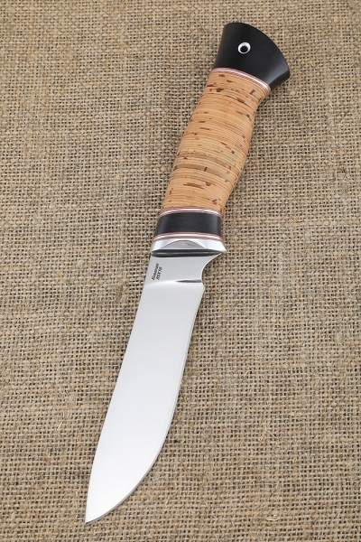 Hangar knife 95x18 handle birch bark