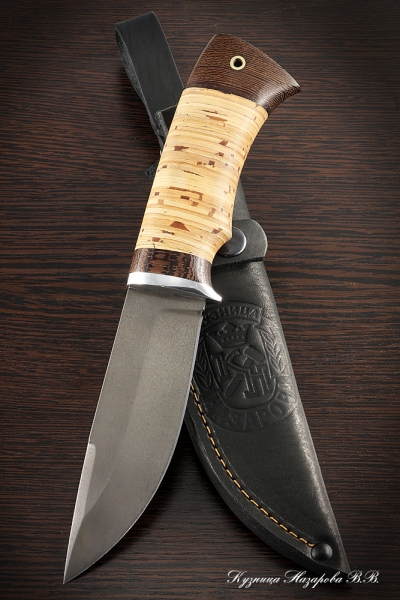 Hunting knife Cheetah H12MF birch bark