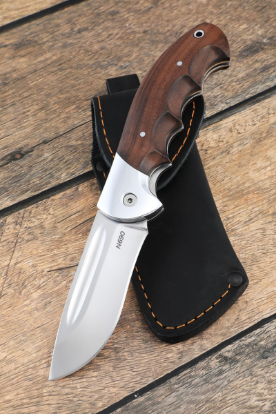 Складной нож "Орел" сталь N690, накладки палисандр