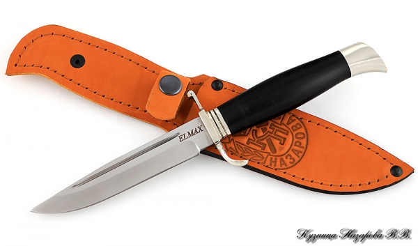 Реплика Финка НКВД Elmax черный граб мельхиор